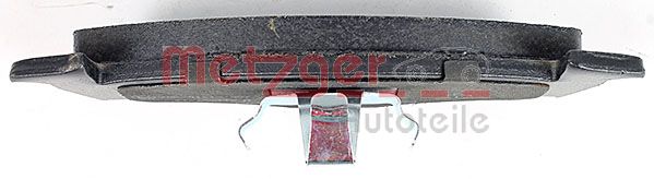 METZGER 1170072 Bremsbelagsatz, Scheibenbremse
